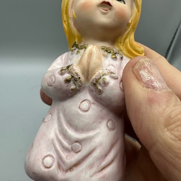 Homco vintage praying boy & girl figurines - Picture 11 of 11